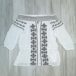 INC International Concepts Boho Off Shoulder XS